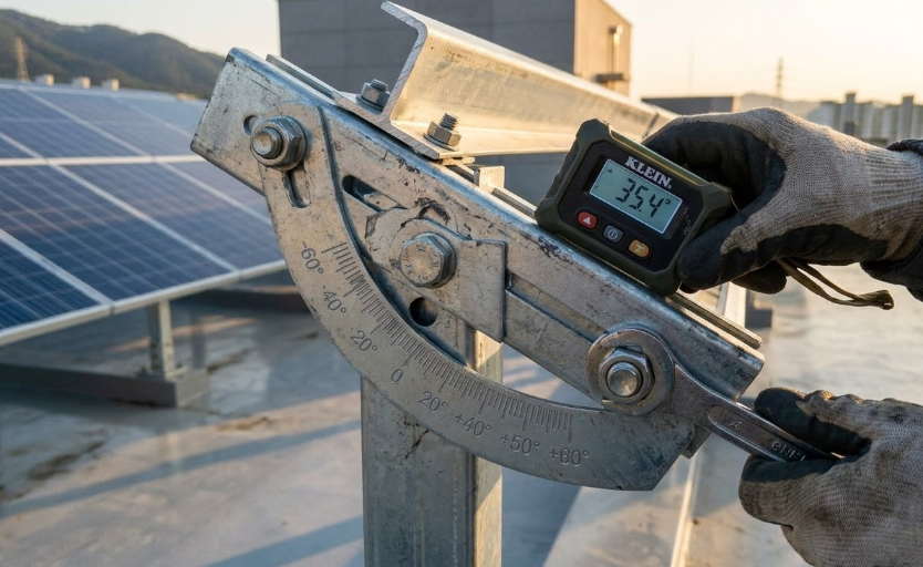 태양광 패널 각도, 수익률 30% 차이