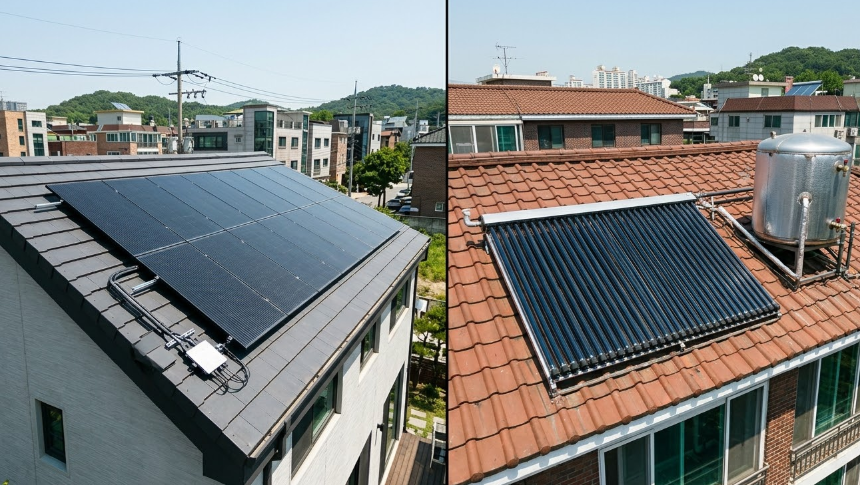 태양광 태양열 차이 비교, 작동 원리부터 전기요금 절감