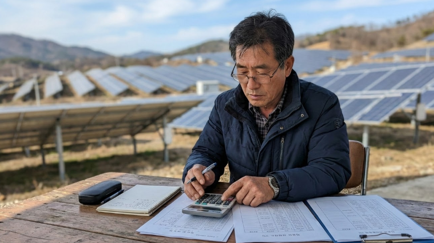 태양광 발전소 수익률 2억 투자 시